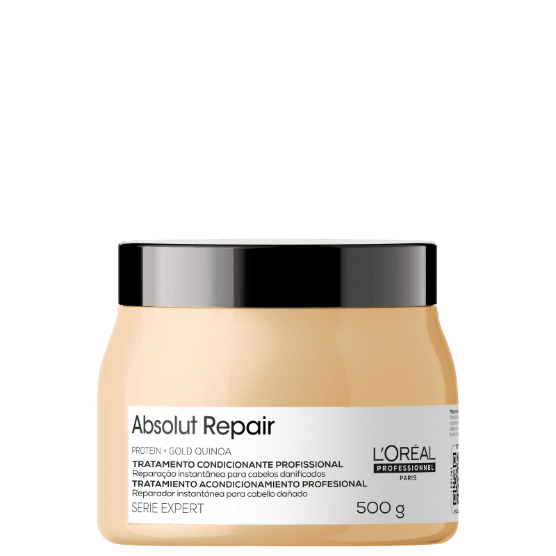 L'Oréal Professionnel Serie Expert Absolut Repair Gold Quinoa + Protein - Máscara Capilar ...