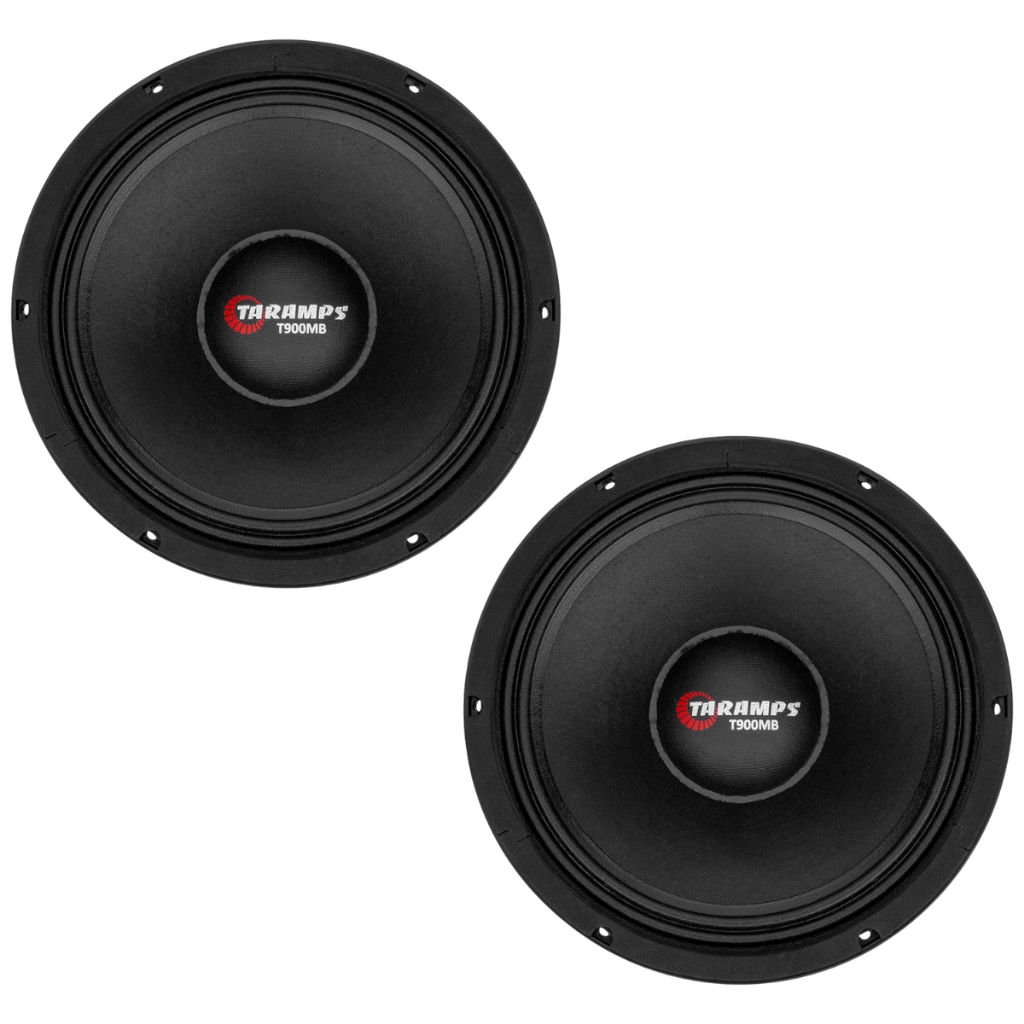 Kit 2 Alto Falante Médio Grave Taramps T 900 MB 10 Polegadas 900W RMS 6 Ohms T900 Par em Oferta na Shopee