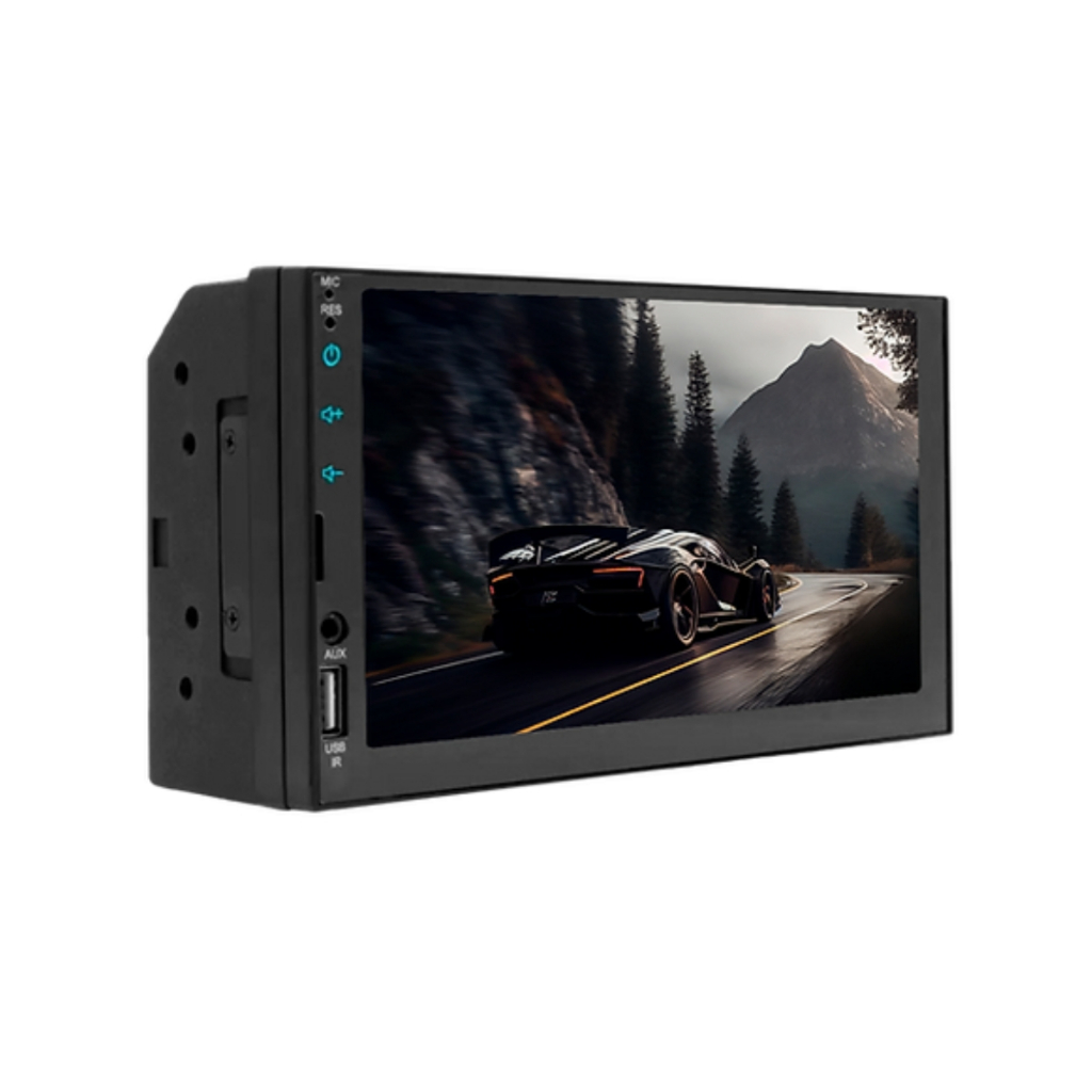 Multimídia Htech Ht 3000 Mp5 2din 7 Pol Usb Aux Bt Sd Card