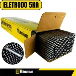 Eletrodo De Solda 2,50mm E6013 5Kg - Titanium