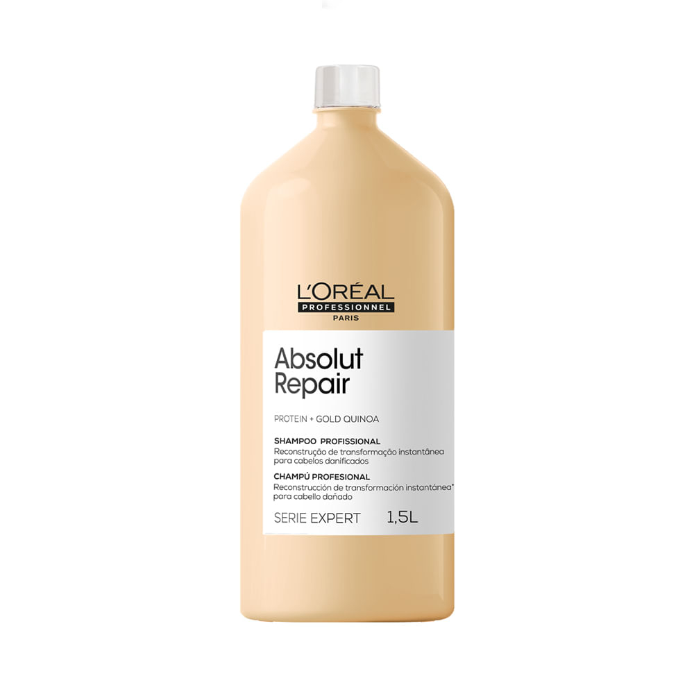 L'Oréal - Shampoo 1,5L AbsolutRepair Gold Serie Expert