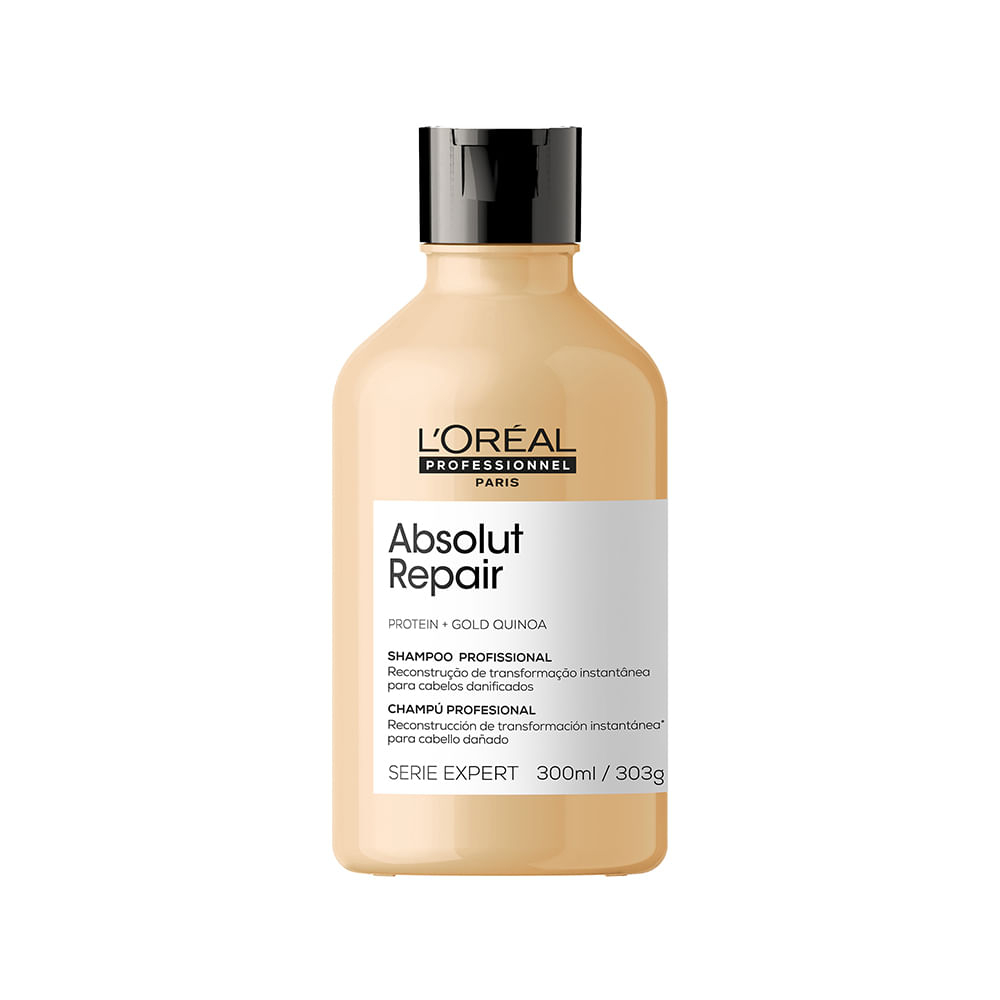 L'Oréal - Shampoo 300ml AbsolutRepair Gold Serie Expert