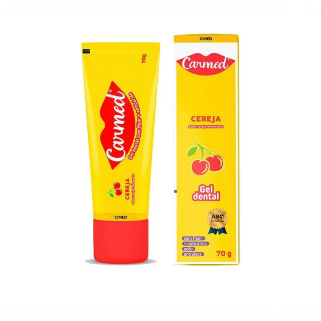 GEL DENTAL CARMED CEREJA 70G