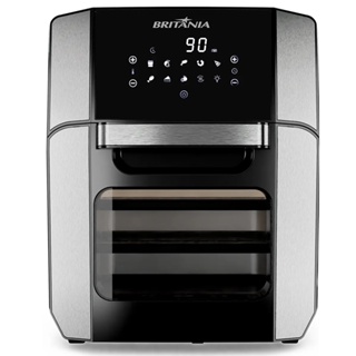 Air Fry Fritadeira Forno Oven Britânia 12l Inox 127v ou 220v Bfr2100 1800W em Oferta na Shopee