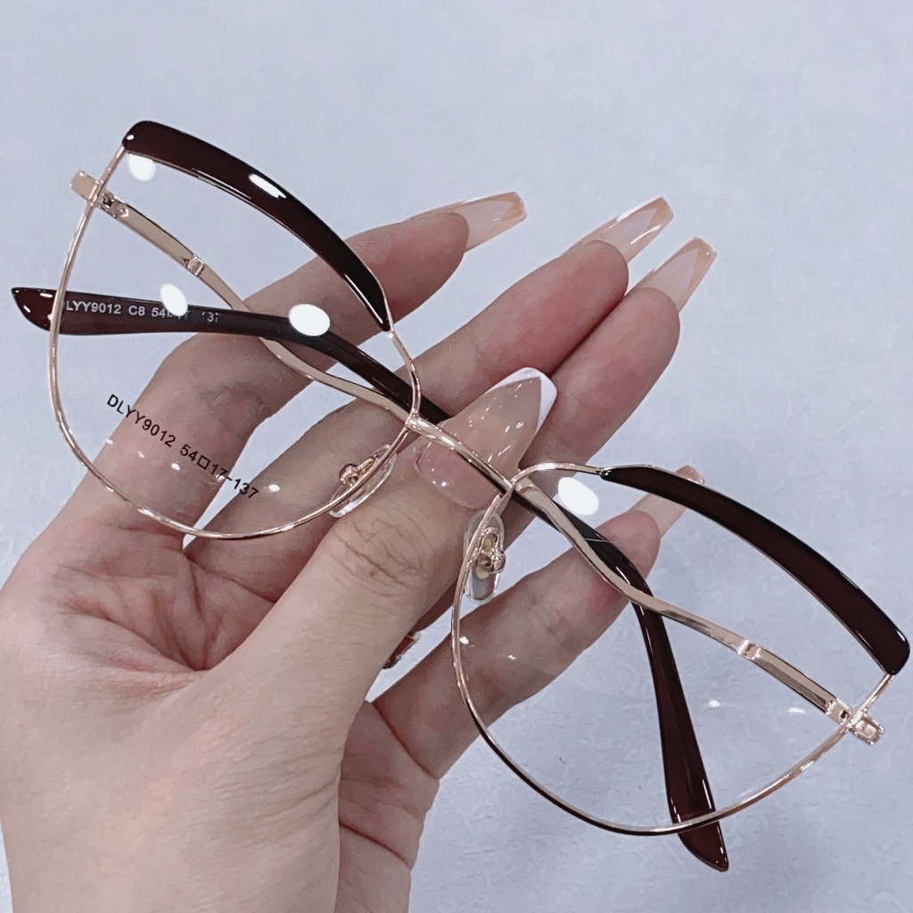 Oculos de armacao feminino meio gatinho resistente
