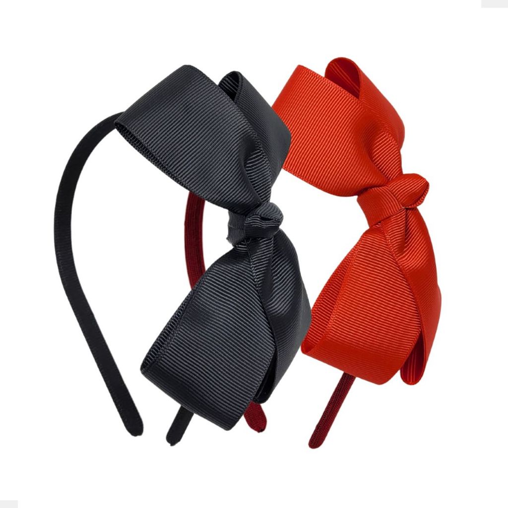 Kit 2 Tiaras Menina Criança Infantil Juvenil Arco Laço Presente Aniversário Festa Casual Combo