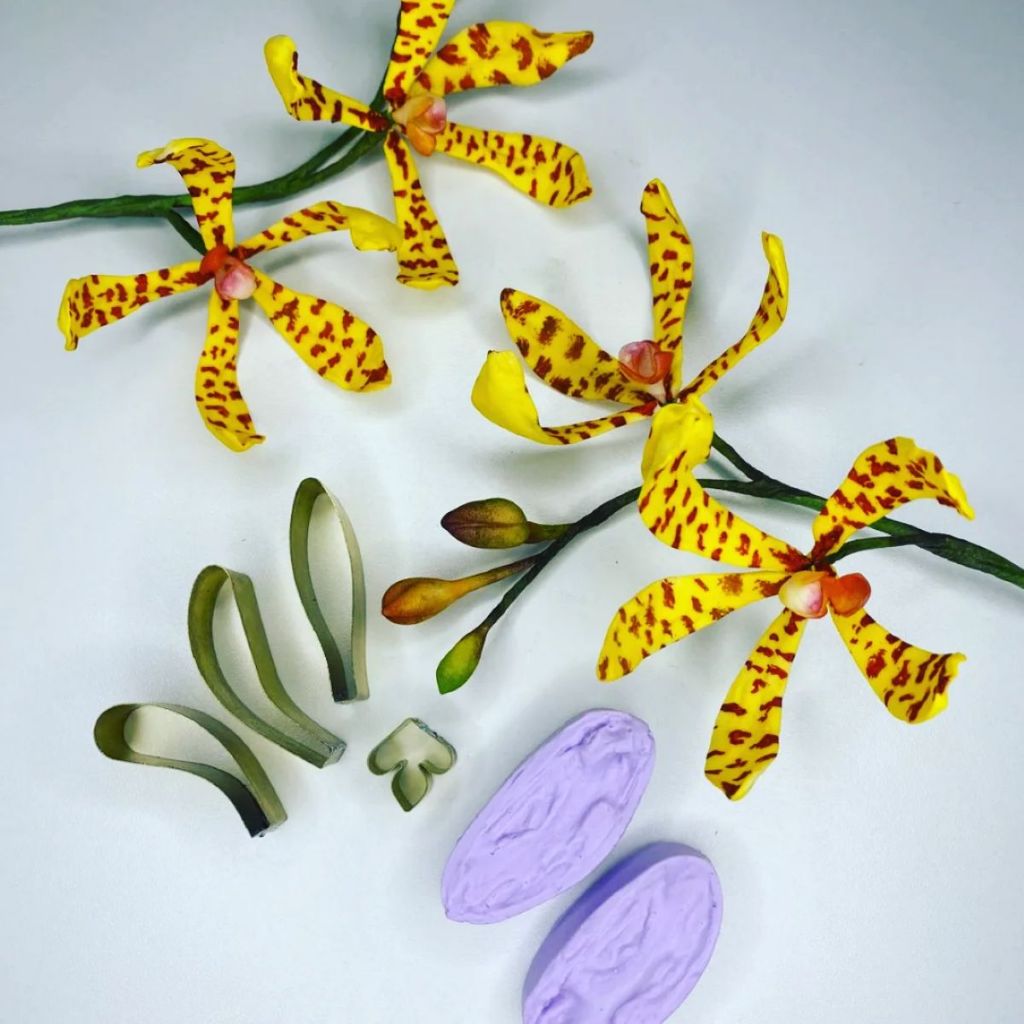 Kit cortador e frisador orquidea escorpiao