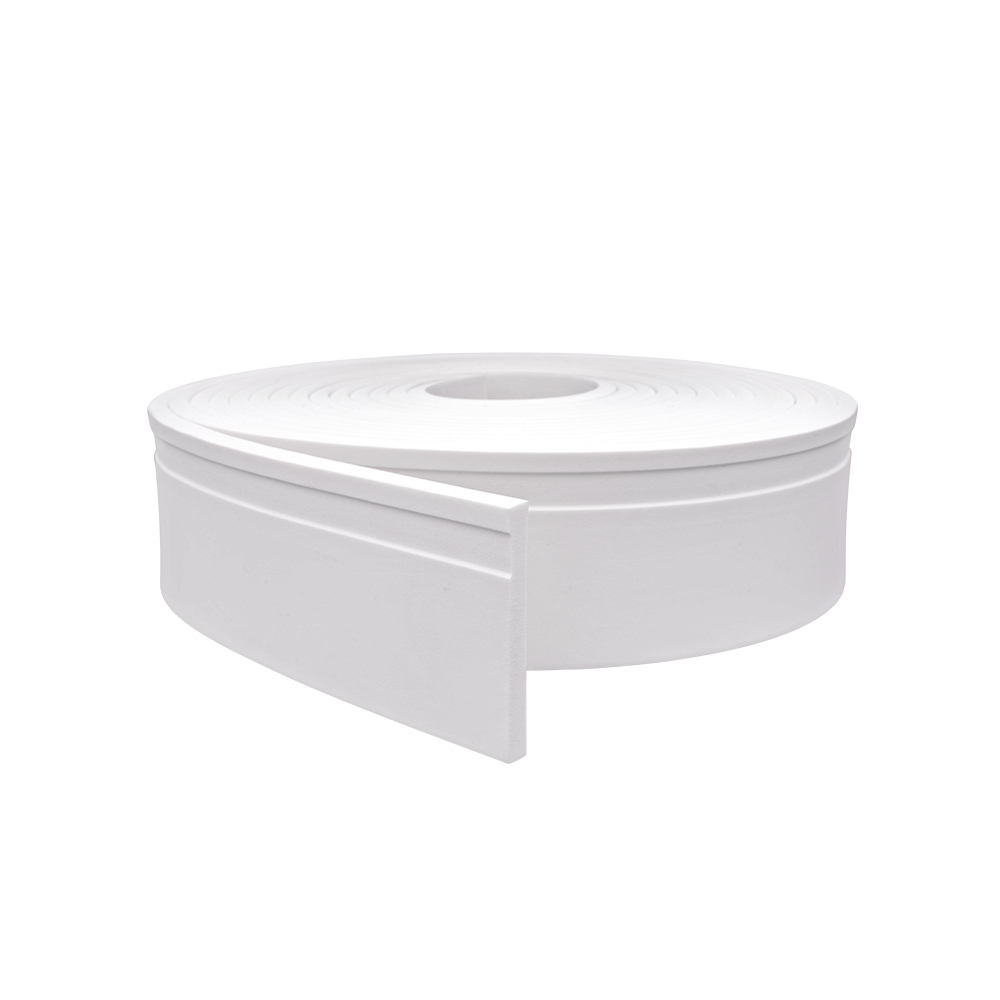 RODAPE DE EVA AUTOCOLANTE BRANCO 10CM X 1,5CM RP16 3M OUTLET