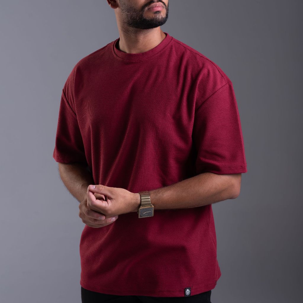 Camiseta Oversized Texturizada Masculino (diferenciada) em Oferta na Shopee