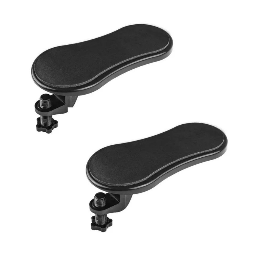 Kit 2 Descanso de Braço Ergonômico Apoio para Antebraço Suporte para Mesa de Computador e Cadeira