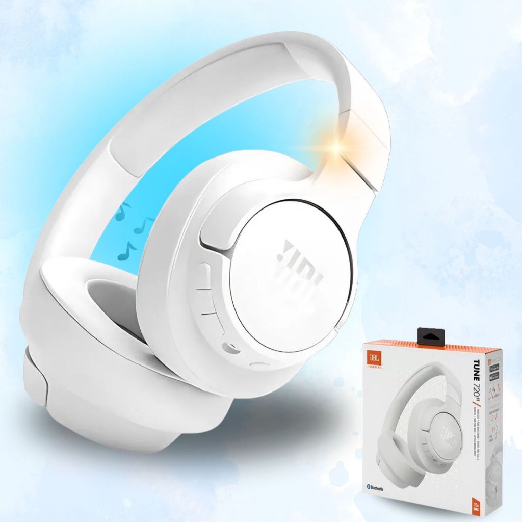 Fone de Ouvido Bluetooth Sem fio JBL Original Headphone Alta Potência Cancelamento de Ruído Esportivo Portátil