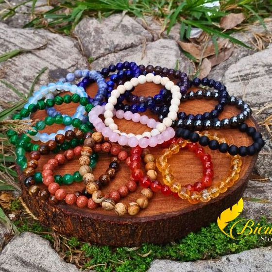 Pulseiras de Pedra Natural: Elegância e Força Energética em Oferta na Shopee