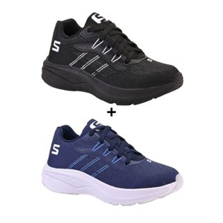 Kit Tênis Infantil Menino e Menina Leve Passeio Escola em Oferta na Shopee