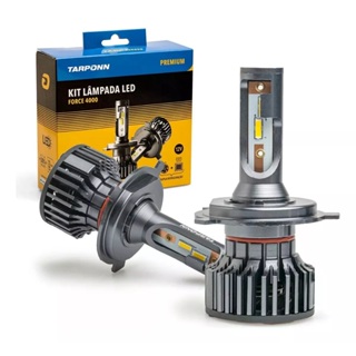Kit Lampada Ultra Led Force H4 4000k 8400lm 40w Tarponn em Oferta na Shopee