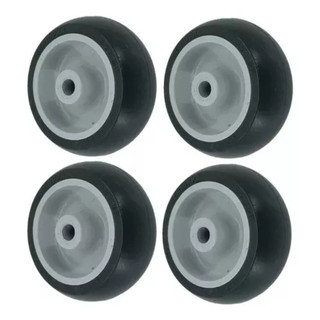 Rodinha Roda 3 polegadas para reposição modelo do rodizio 312 65 kilo Kit com 4 unidades