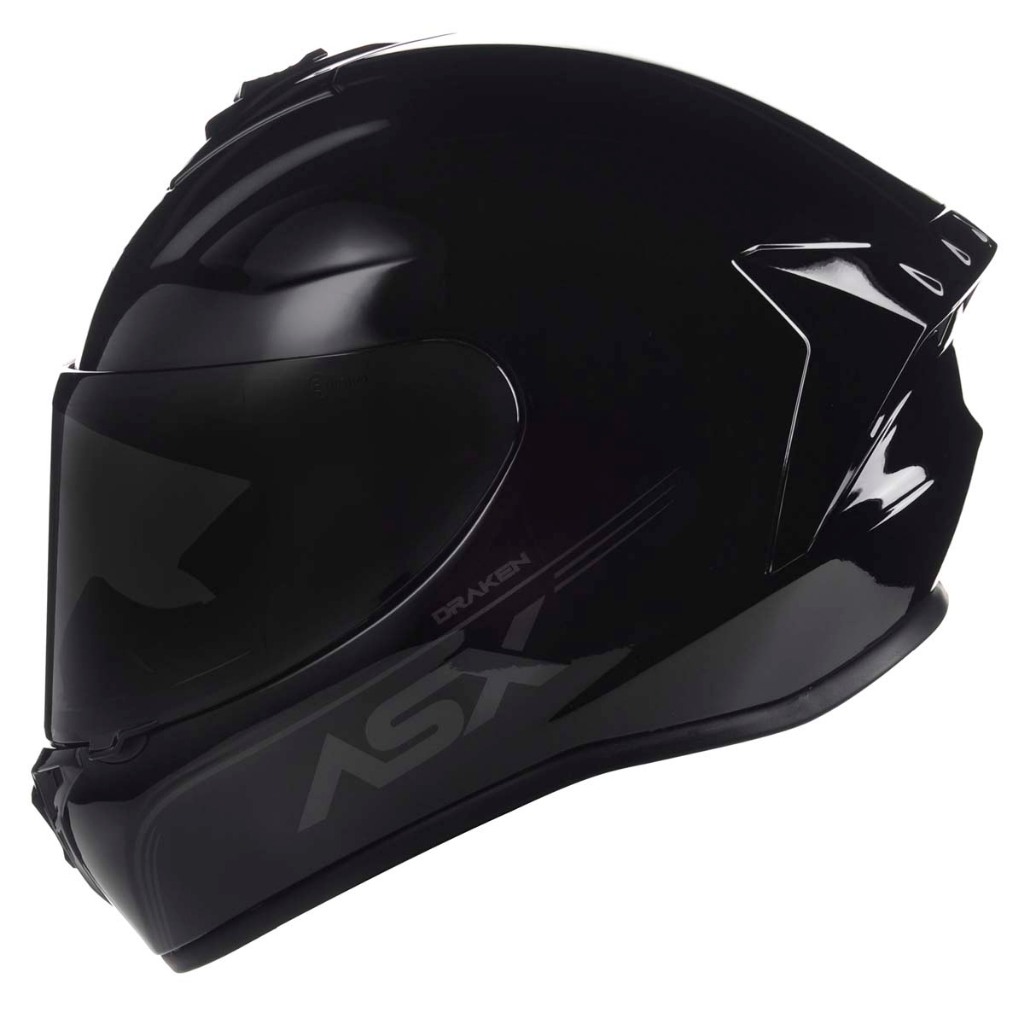 Capacete ASX Draken Esportivo Brilhante em Oferta na Shopee