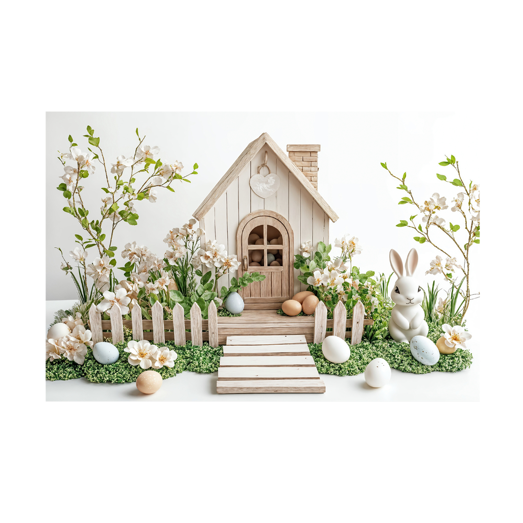 Fundo Fotográfico Sublimado Em Tecido Newborn Pascoa Coelhinho 2,20x1,50m em Oferta na Shopee