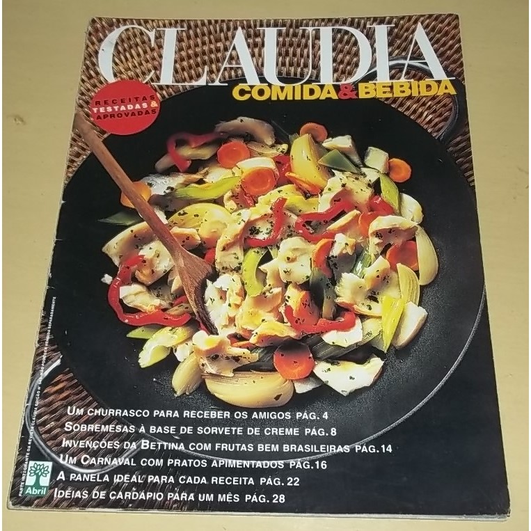 Revista Claudia Comida & Bebida - Edição 545 - Editora Abril