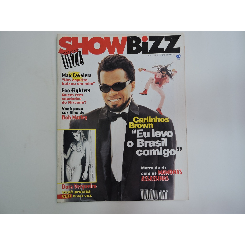 REVISTA BIZZ 123 RAUL SEIXAS RITA LEE ENGENHEIROS DO HAWAII CARLINHOS BROWN