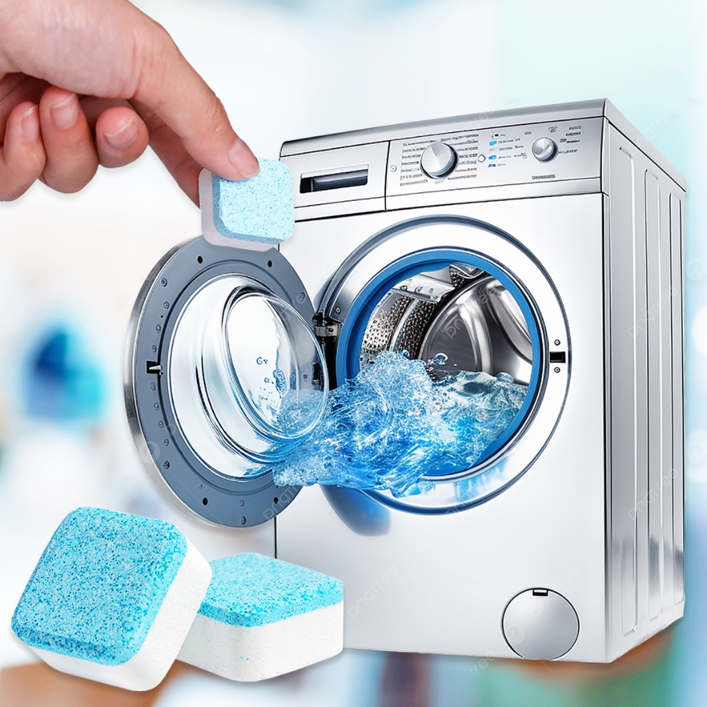 Kit 10 Limpador De Máquina De Lavar Pastilhas Efervescentes Multifuncional em Oferta na Shopee