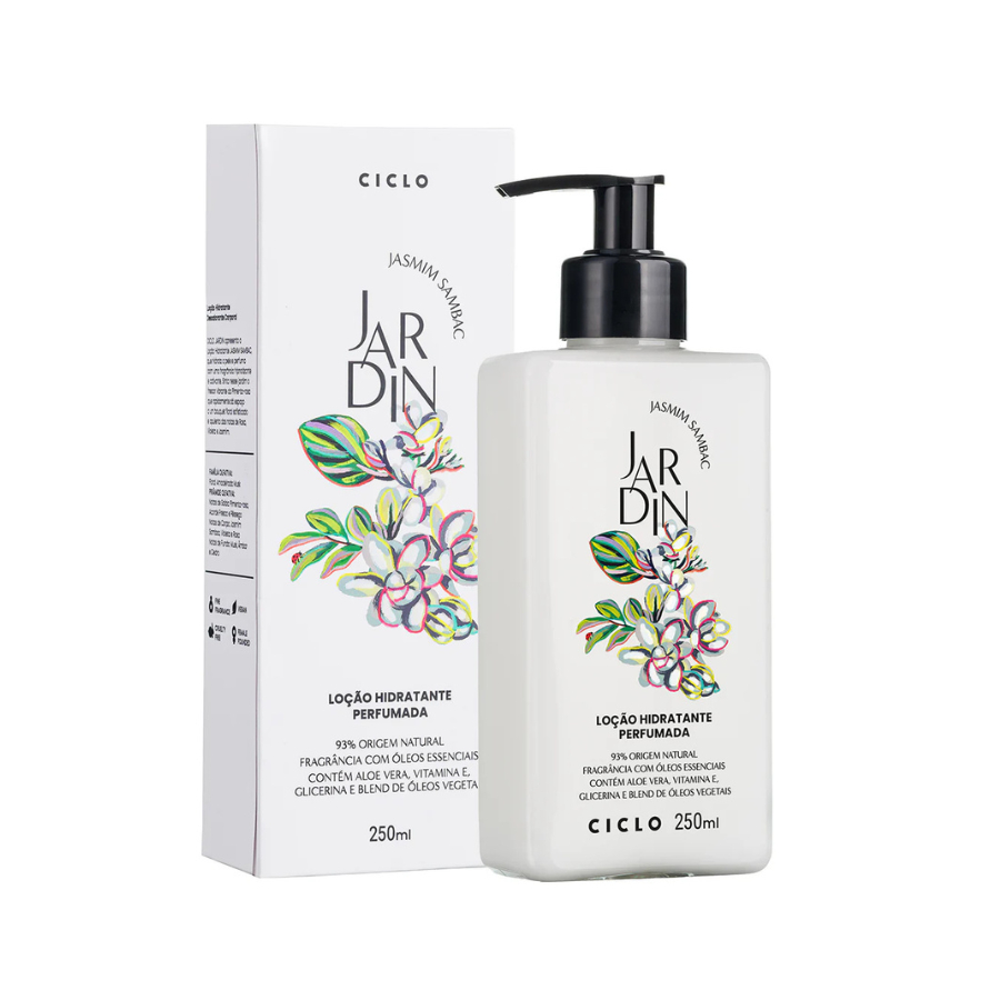 Loção Hidratante Perfumada Jardin Jasmim Sambac Ciclo 250ml