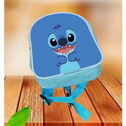 Mochilinha Do Stitch Azul