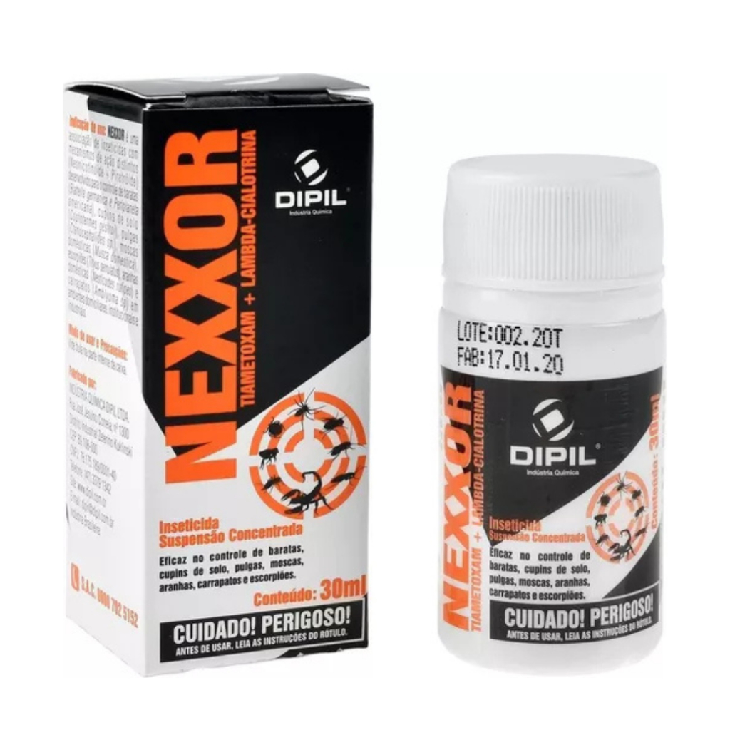 Nexxor Suspensão Concentrada 30ml  Escorpião Aranha Pulgas Dipil em Oferta na Shopee
