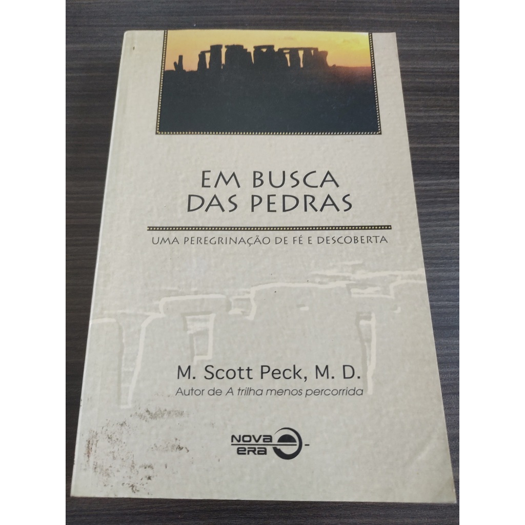 Livro Em Busca das Pedras M. Scott Peck