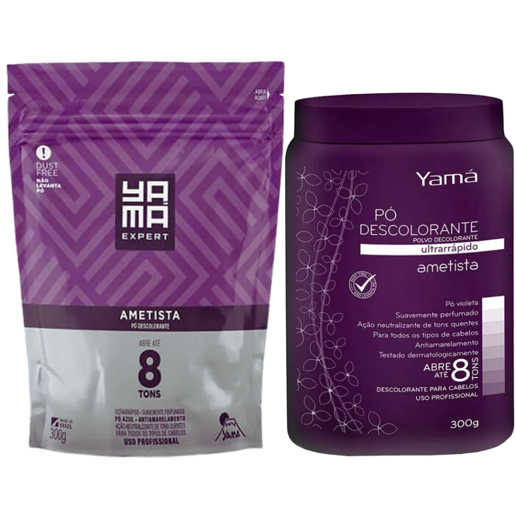 Kit Yamá Pó Descolorante 300g + Refil 300g
