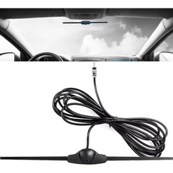 Antena Automotiva Interna Parabrisa Rádio AM FM Cinoy Universal