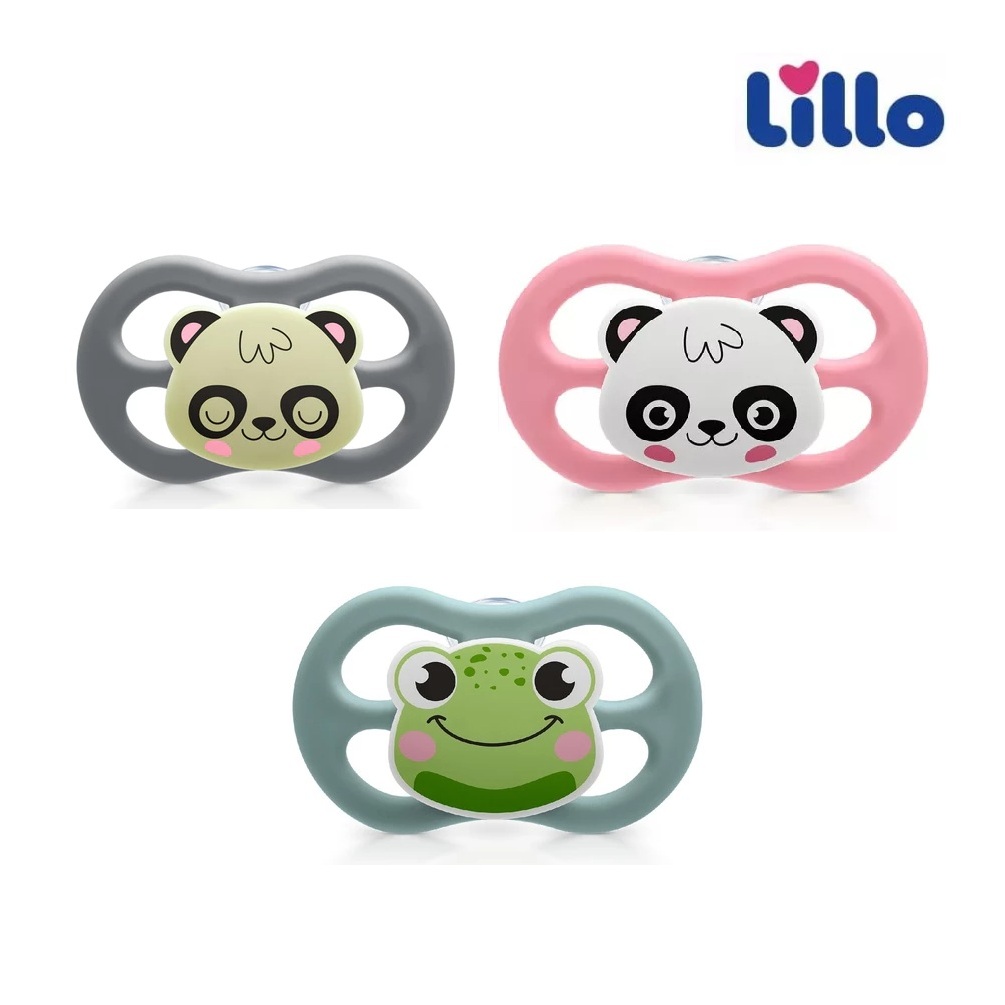 Chupeta Lillo Little Friends Tam.2 6m+ em Oferta na Shopee