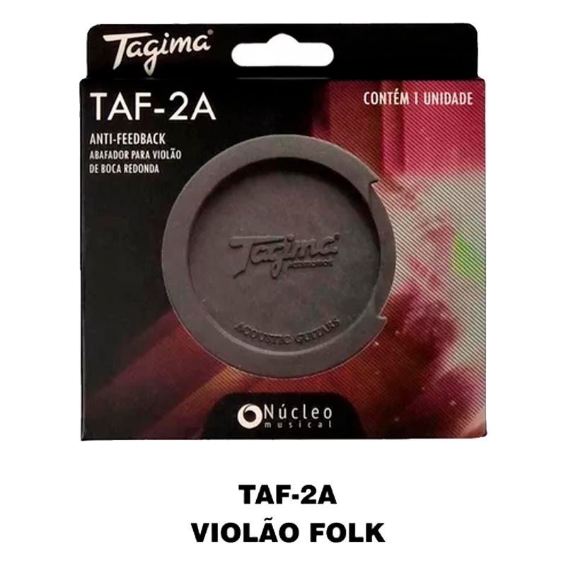 Tampão Anti-Feedback Tagima Para Violão Folk e Clássico Redondo e Oval em Oferta na Shopee