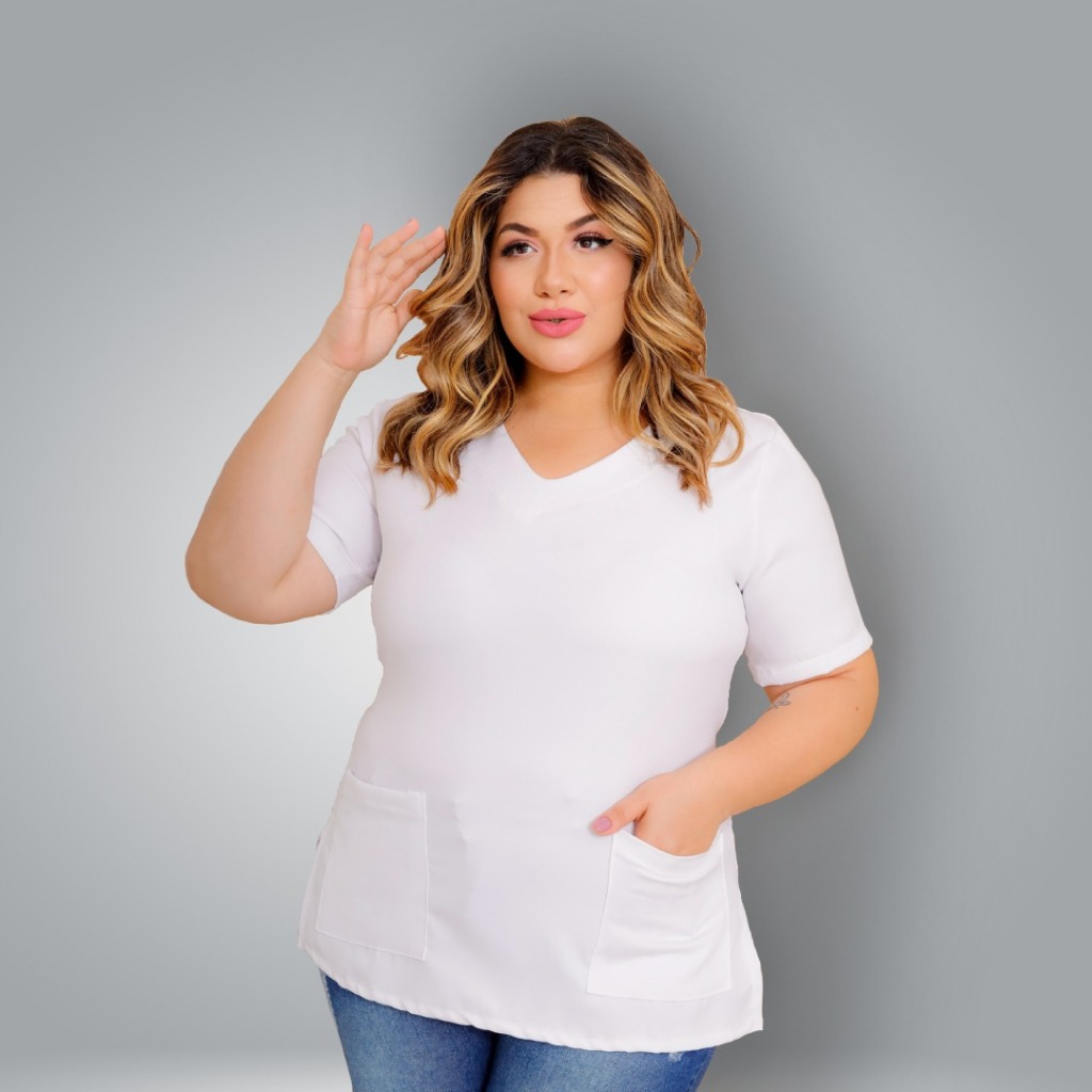 Scrub Avental Cirúrgico Hospital Plus Size Médico Enfermeira