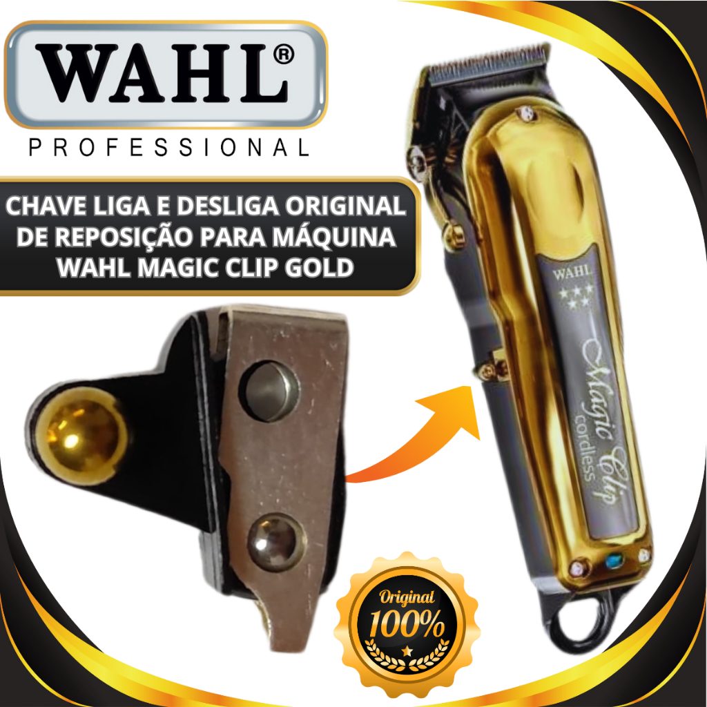 Botão Chave Liga Desliga Para Máquina Wahl Magic Gold Original Novo De Reposição Wahl