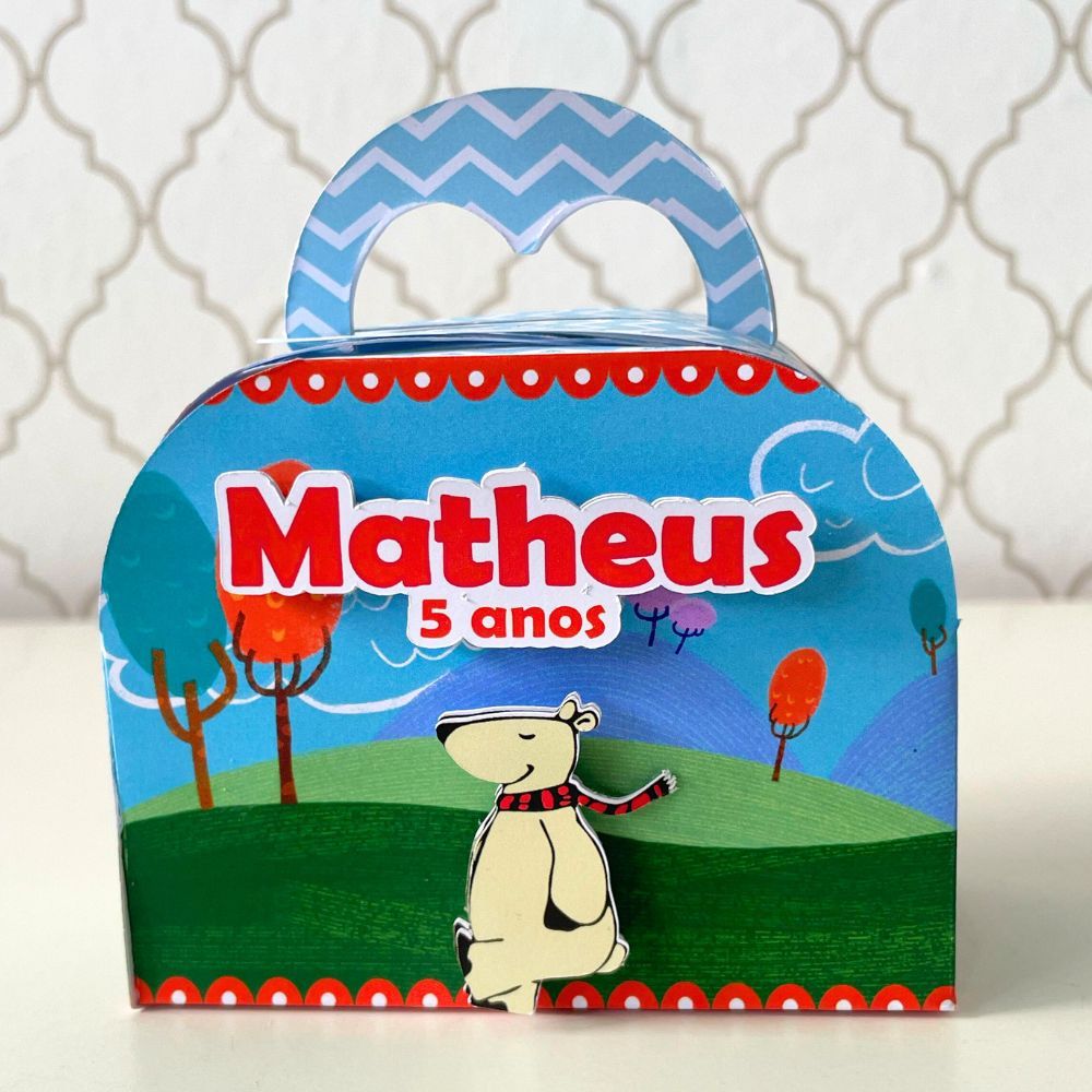CAIXA MALETA PERSONALIZADA PARA LEMBRANCINHAS 3 PALAVRINHAS | CAIXINHA | FESTA INFANTIL  ANIVERSARIO