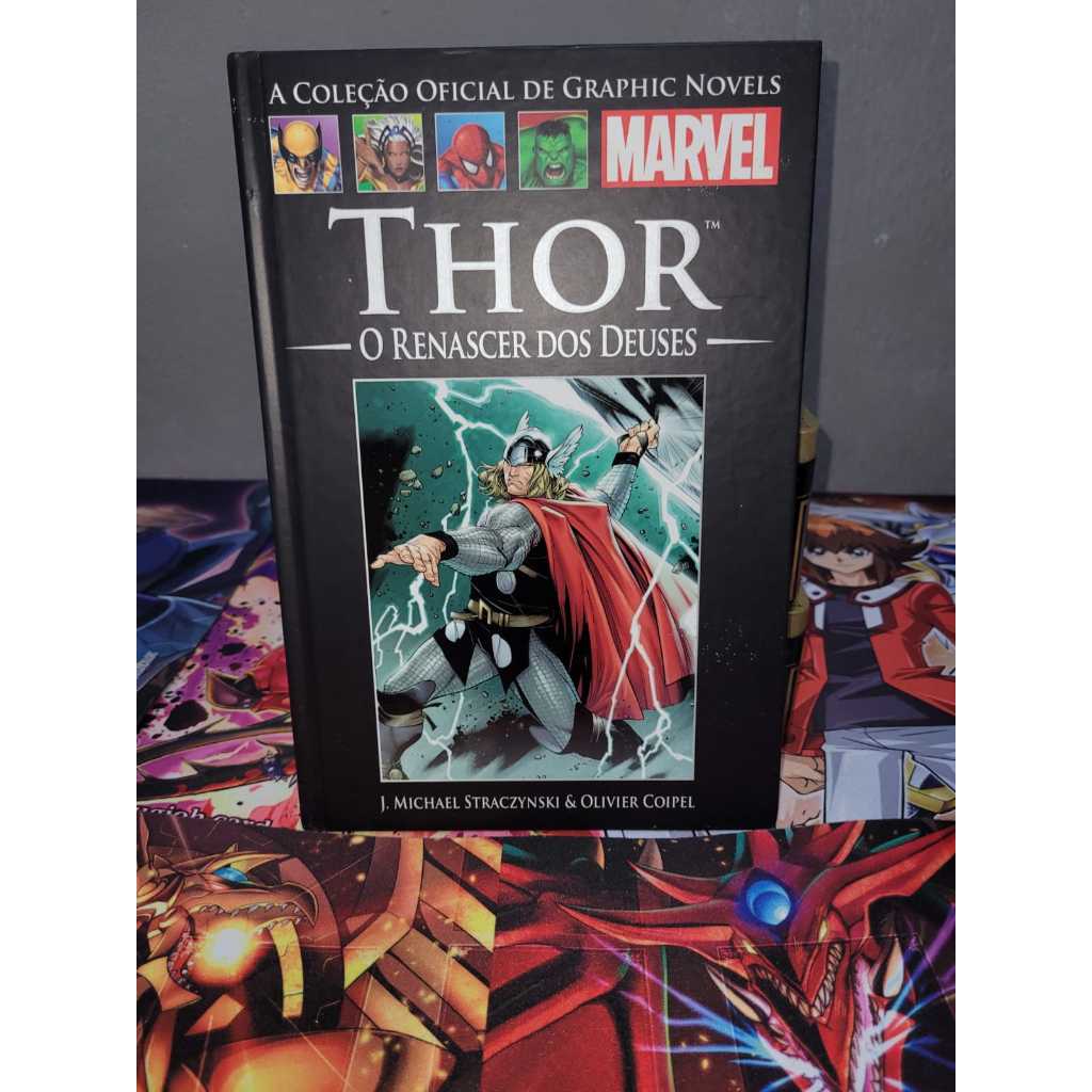 Graphic Novels Marvel 52 Thor - O Renascer dos Deuses Salvat. Semi/Praticamente Novo.