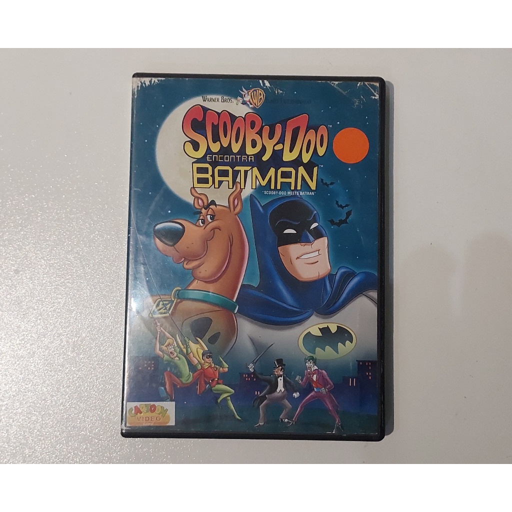 Dvd - Scooby-doo Encontra Batman