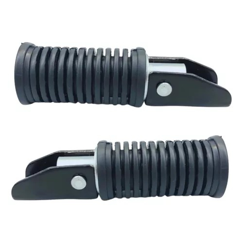 Par Pedaleira Traseira Yes 125 Intruder 125 Com Suporte