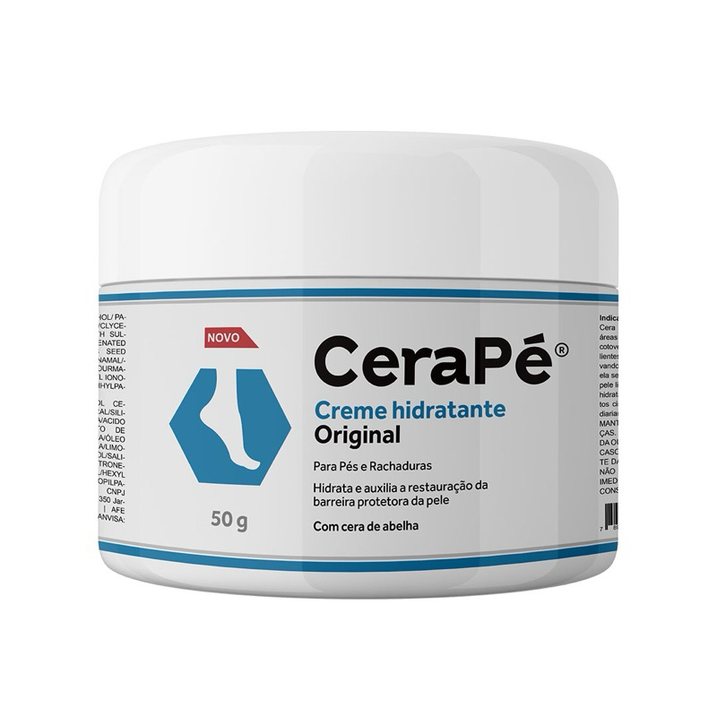 CERA PÉ CREME HIDRATANTE ORIGINAL 50g em Oferta na Shopee