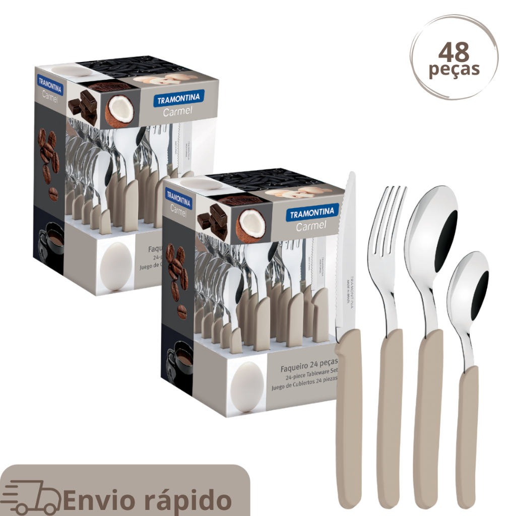 Conjunto de Faqueiro Tramontina: Onde Comprar | BuscaProdutos