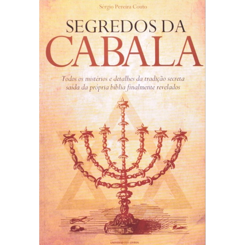 (Veja o vídeo) - Livros USADOS: Segredos da Cabala - Sérgio Pereira Couto