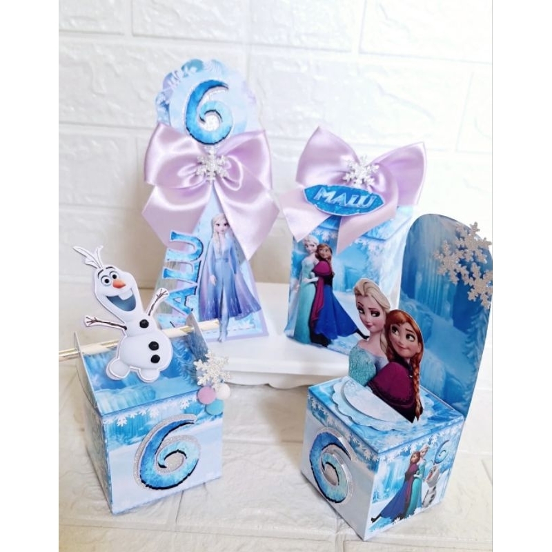 Kit Caixinhas Frozen/ Lembrancinhas Frozen