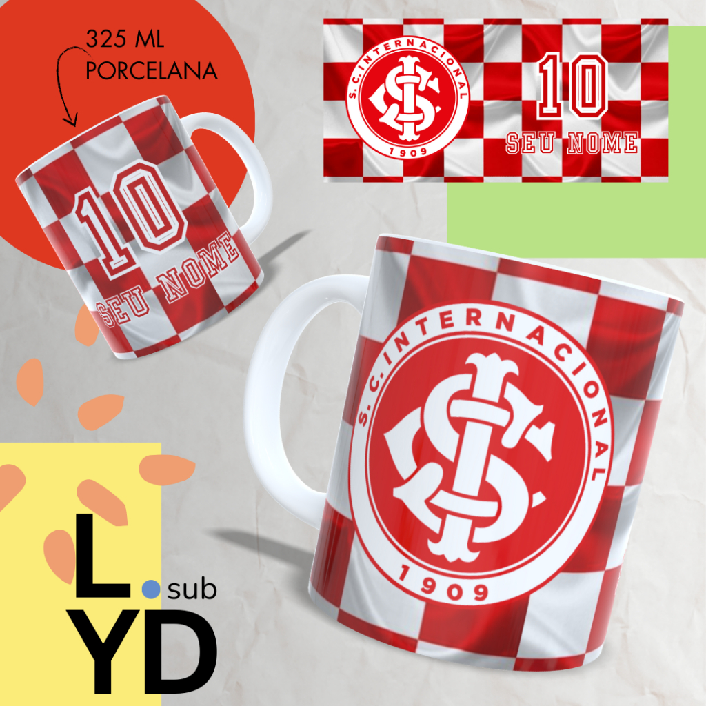 Caneca Personalizada Colorado Xícara Personalizada Time de Futebol Presente Coloque Seu Nome em Oferta na Shopee