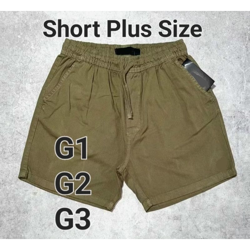 Short Masculino Tamanho especial PLUS SIZE G1 G2 G3 em Oferta na Shopee