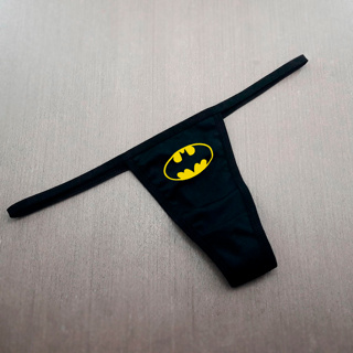 Calcinha Batman Fio Dental Estampa Morcego Bruce Wayne Quadrinhos Comics DC Super Heróis Sexy Anime Y2k Panties Mulheres em Oferta na Shopee