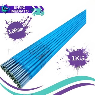 1kg Eletrodo Azul Revestido 6013 Azul de 3,25MM