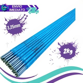 2kg Eletrodo Azul Revestido 6013 Azul de 3,25MM