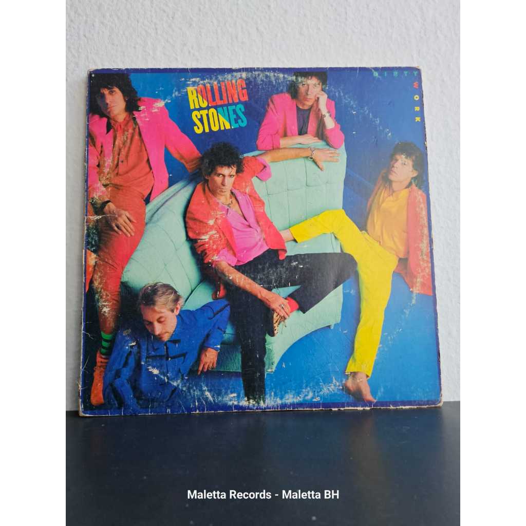 LP Rolling Stones - Dirty Work