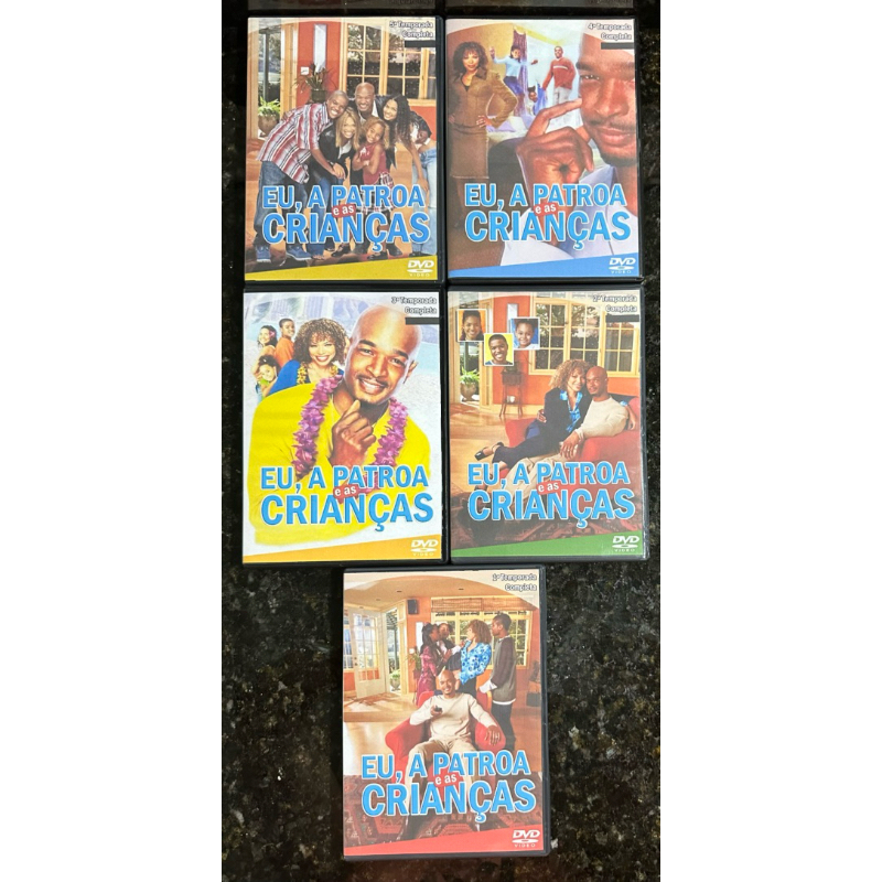 DVD - EU, A PATROA E AS CRIANÇAS - AS 5 TEMPORADAS