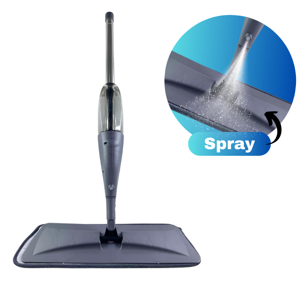 Mop spray Rodo Magico Esfregão Spray Mop borrifador coloca produto de limpeza Limpa Fácil
